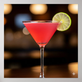 kosmopolitisch recept poster