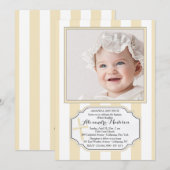 Kosmopolitische religieuze foto-uitnodiging kaart (Voorkant / Achterkant)