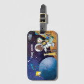 kosmos bagagelabel (Voorkant (verticaal))