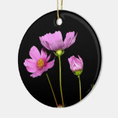 Kosmos bij nacht keramisch ornament (Links)