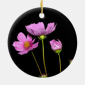 Kosmos bij nacht keramisch ornament (Achterkant)