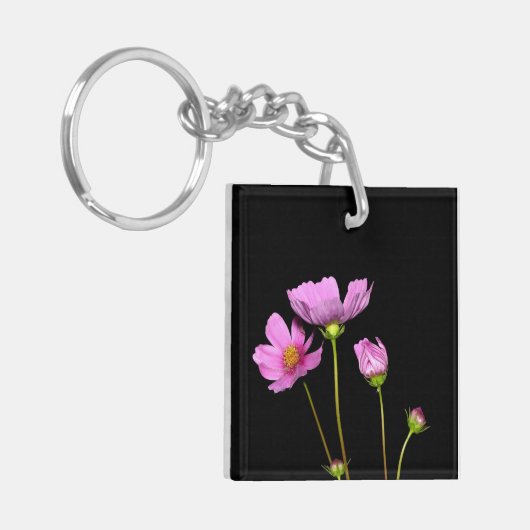 Kosmos bij nacht sleutelhanger (Voorkant Links)