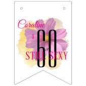 Kosmos Bloem Gele Verf Splash 60 & Nog Sexy Vlaggetjes (Tweede vlag)