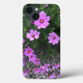 Kosmos bloemen met steentjes Op een Case-Mate iPhone Case (Achterkant)