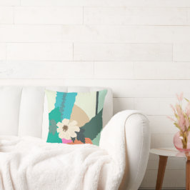 Kosmos Blokkeert Abstracte kleurenblokken Moderne  Kussen