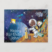 kosmos briefkaart (Voorkant)