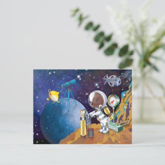 kosmos briefkaart (Staand voorkant)