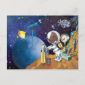 kosmos briefkaart (Voorkant)