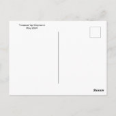 "Kosmos" Briefkaart (Achterkant)