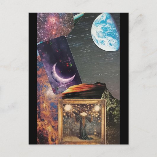 "Kosmos" Briefkaart (Voorkant)