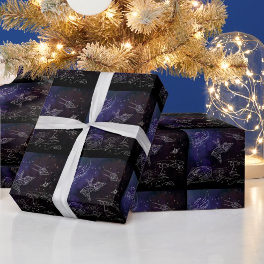 kosmos cadeaupapier (Feestdagen)