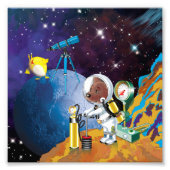 kosmos foto afdruk (Voorkant)