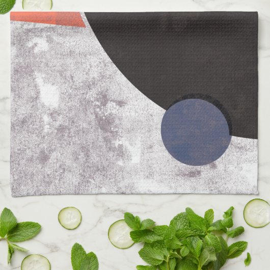 Kosmos II Theedoek (Gevouwen)