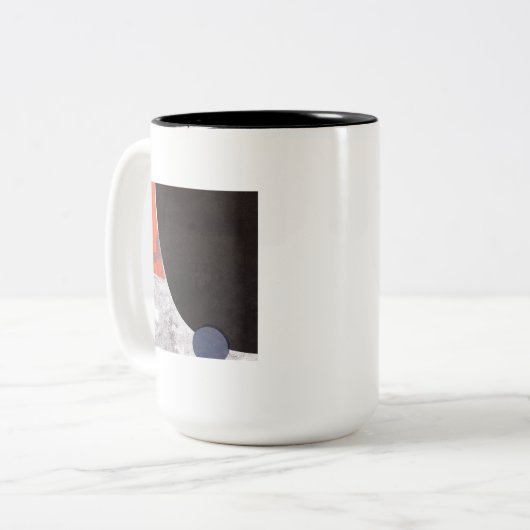 Kosmos II Tweekleurige Koffiemok (Voorkant links)