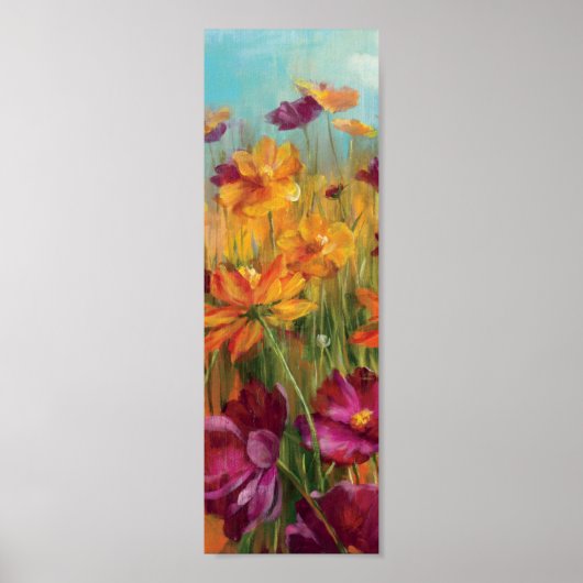 Kosmos in het veld poster (Voorkant)