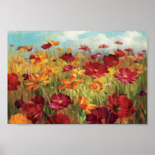 Kosmos in het veld poster