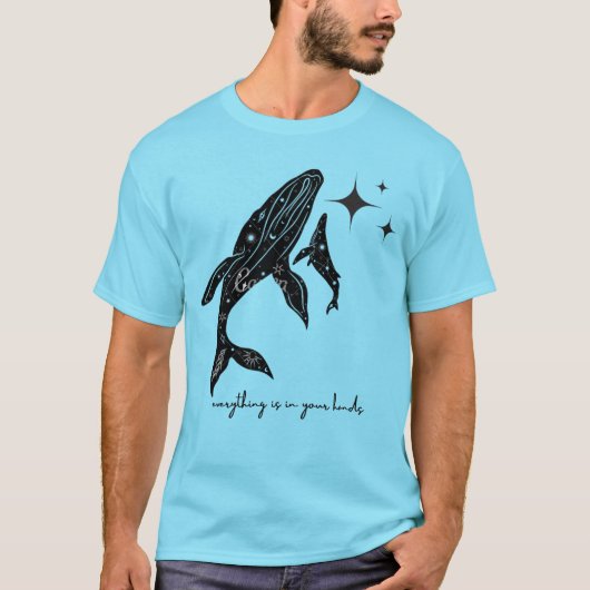 "Kosmos in Je Handen" T-shirt (Voorkant)