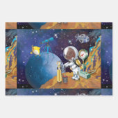 kosmos inpakpapier vel (Voorkant)