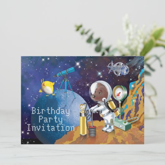 kosmos kaart (Staand voorkant)