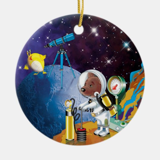 kosmos keramisch ornament (Voorkant)