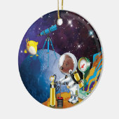 kosmos keramisch ornament (Links)