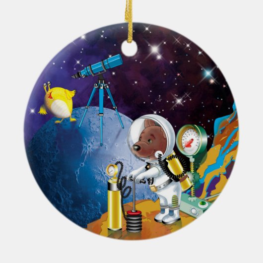 kosmos keramisch ornament (Achterkant)