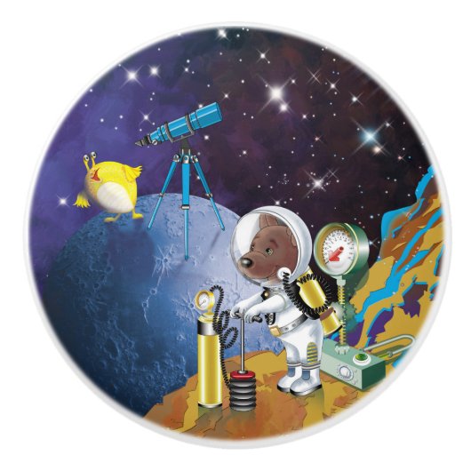 kosmos keramische knop (Voorkant)