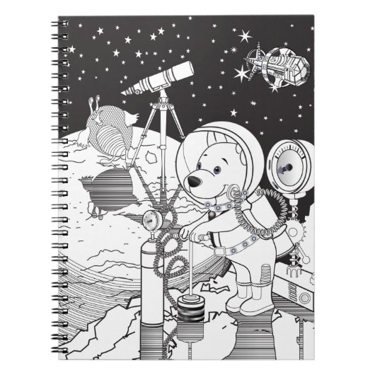 kosmos Kleur Notitieboek (Voorkant)