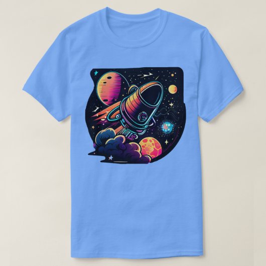 Kosmos kunst kosmos 1 t-shirt (Design voorkant)