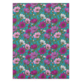 Kosmos-mix op blauw tafelkleed (Voorkant)