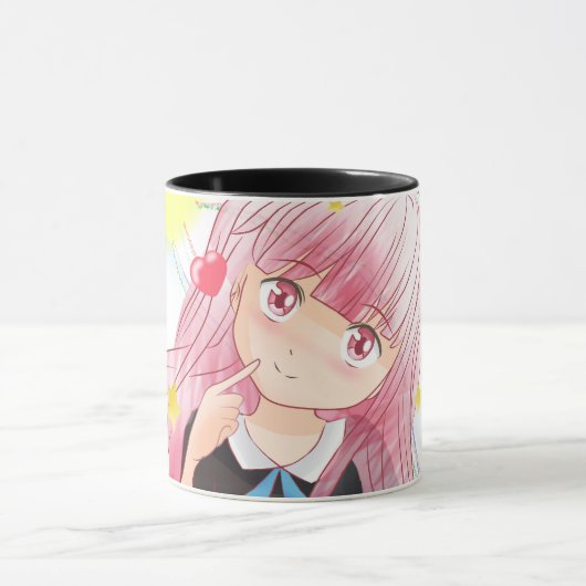 Kosmos Mok (zwart interieur) (Midden)