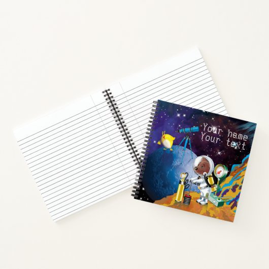 kosmos notitieboek (Binnen)