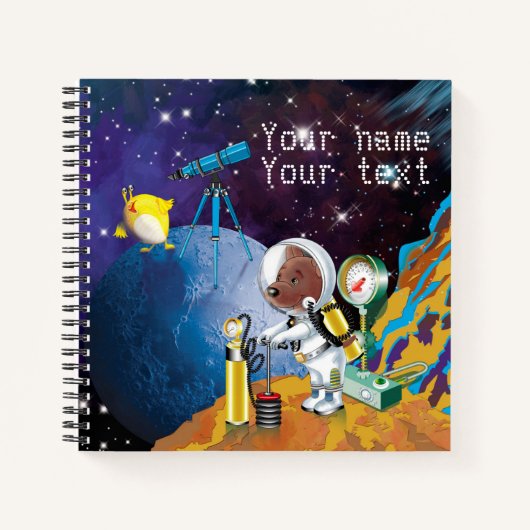 kosmos notitieboek (Voorkant)