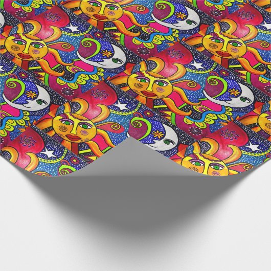 Kosmos-pakpapier Cadeaupapier (Hoek)