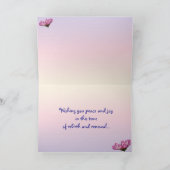 Kosmos Pasen Feestdagen Kaart (Binnen)