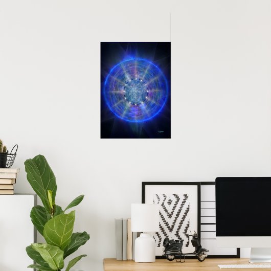 kosmos poster (Thuiskantoor)