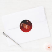 kosmos, ronde sticker (Envelop)