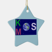 Kosmos stervlinder keramisch ornament (Rechts)