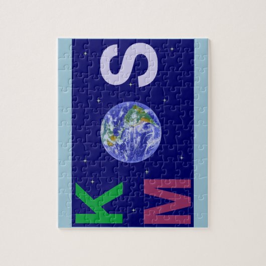 Kosmos stervlinder legpuzzel (Verticaal)