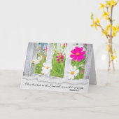 Kosmos stroomt in de fence bijbelkaart kaart (Gele Bloem)