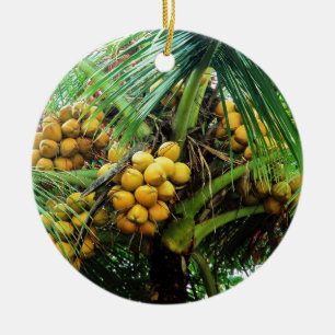 kosnoten op de boom keramisch ornament