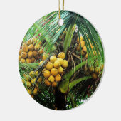 kosnoten op de boom keramisch ornament (Links)