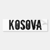 KOSOVA AUTOAUFKLEBER BUMPERSTICKER (Voorkant)