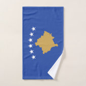 Kosovaanse vlag bad handdoek (Handdoek)