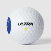 Kosovaanse vlag golfballen (Logo)