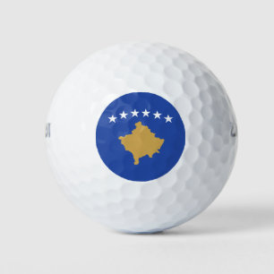 Kosovaanse vlag golfballen