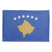 Kosovaanse vlag kussensloop (Achterkant)