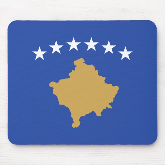 Kosovaanse vlag muismat (Voorkant)