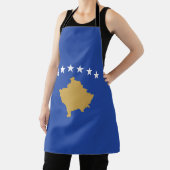 Kosovaanse vlag schort (Insitu)