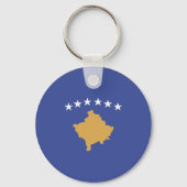 Kosovaanse vlag sleutelhanger (Voorkant)